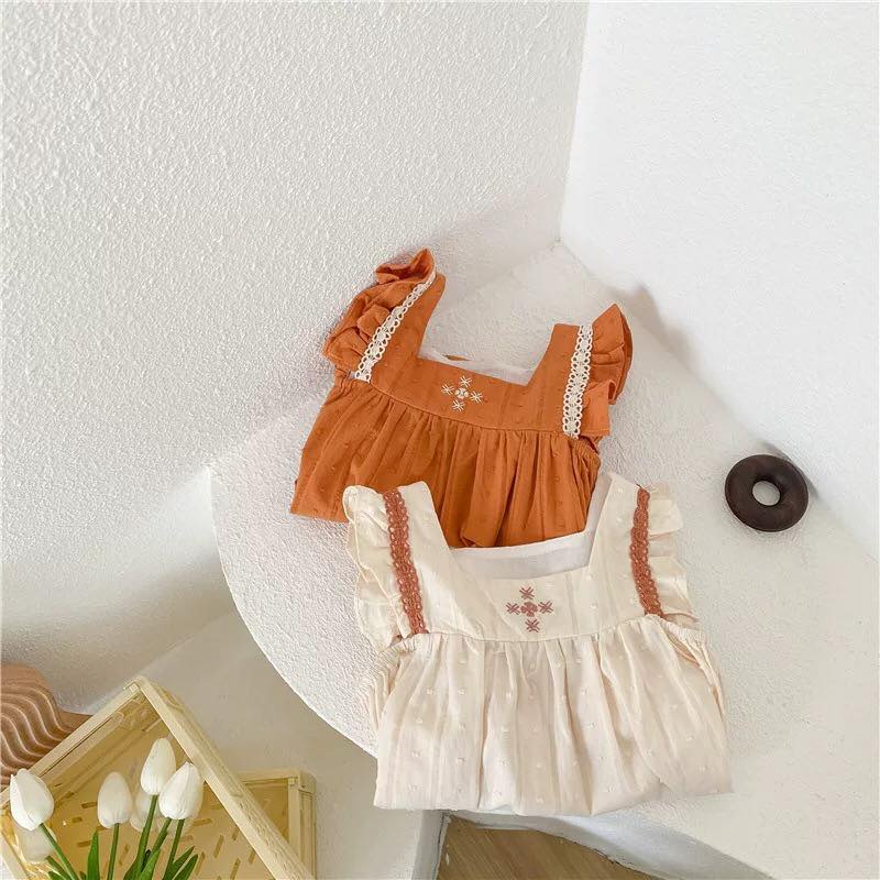 Sẵn Hàng Váy bé gái  Đầm 2 dây cánh tiên dễ thương phong cách Hàn Quốc,