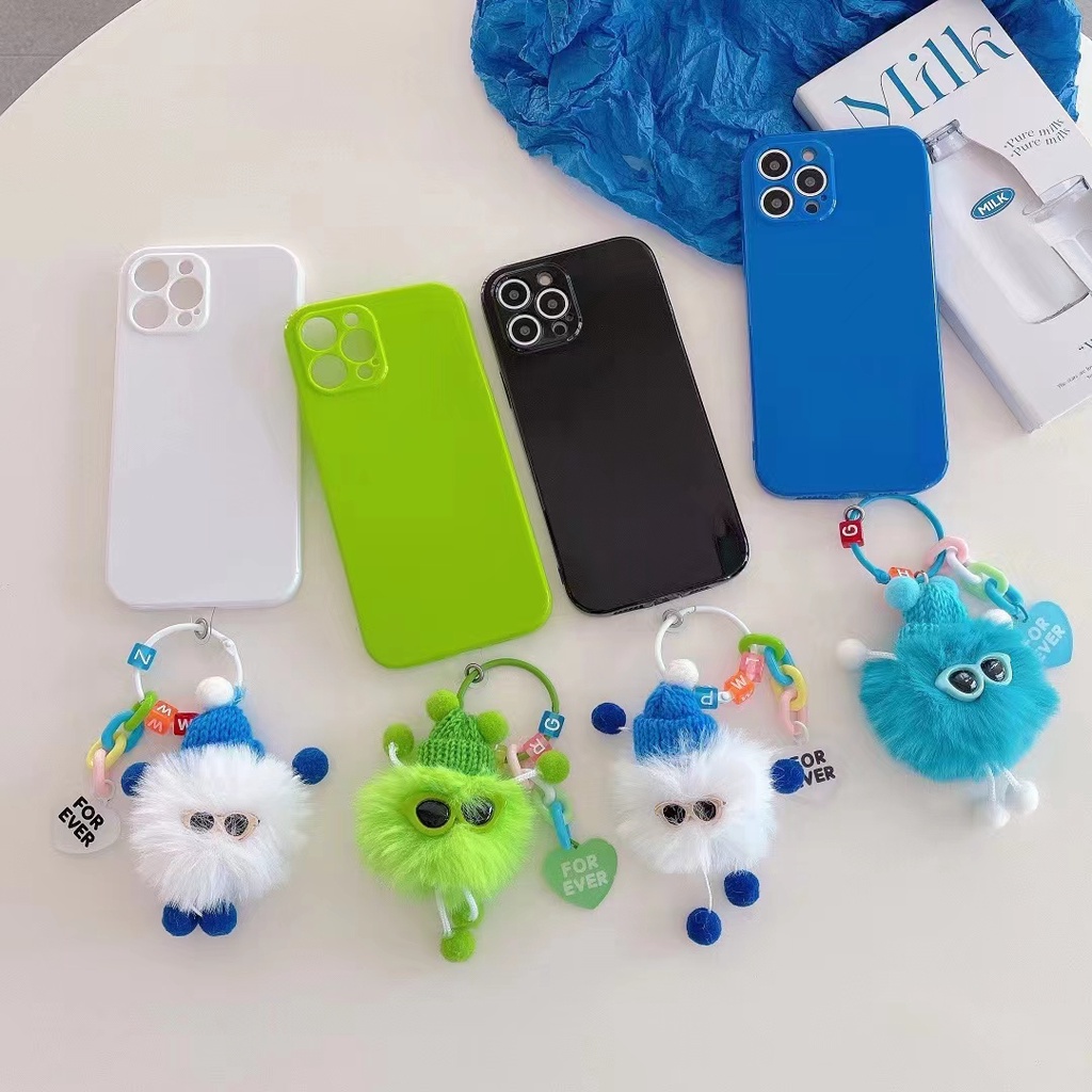 Sang Trọng Ốp Điện Thoại Silicon Màu Neon Dạ Quang Cho Iphone 14 13 12 11 Pro max xs max xr 7 8 6 6s plus se 2020