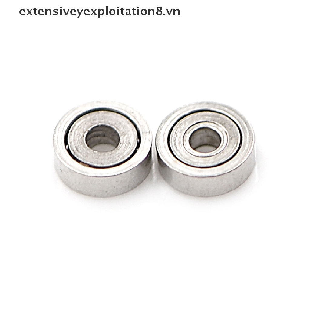 Set 10 Ổ Bi Kim Loại Mini 681ZZ Kích Thước 1x3x1mm