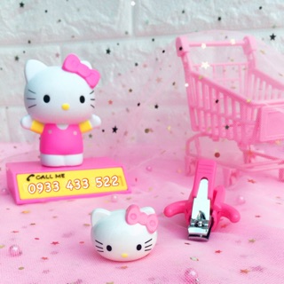 BẤM MÓNG TAY DORAEMON & HELLO KITTY