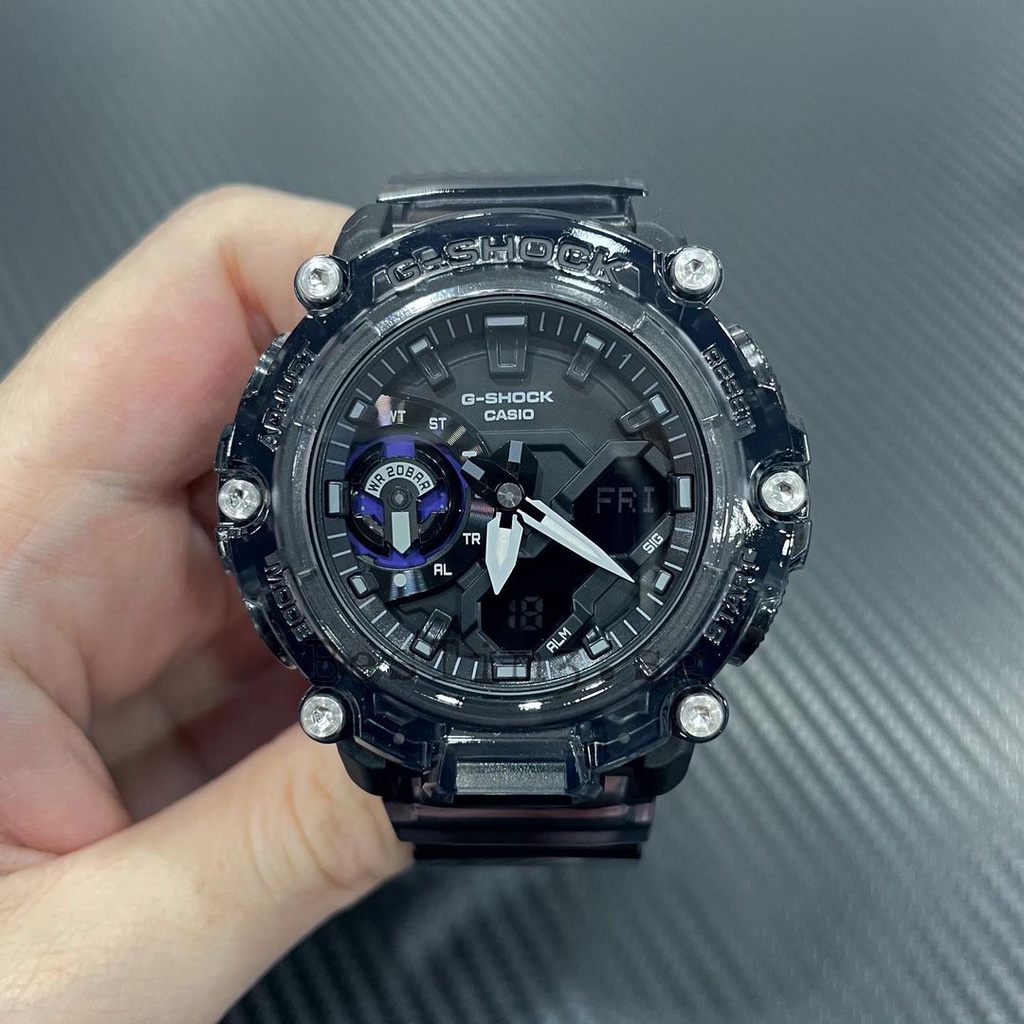 Đồng hồ Nam Dây nhựa Casio G-Shock GA-2200SKL-8ADR chính hãng bảo hành 5 năm Pin trọn đời