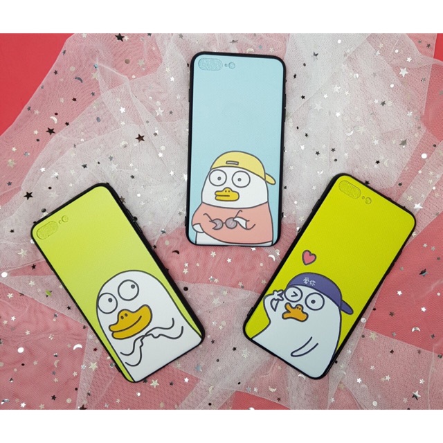 Ốp lưng duck stupid nổi 4D