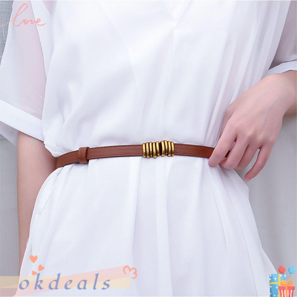 Thắt Lưng Có Khóa Điều Chỉnh Được Phong Cách Retro Cho Nữ