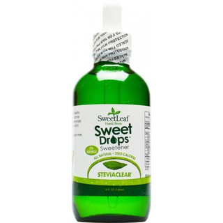 Đường Cỏ Ngọt ăn kiêng Stevia Sweet Drop Sweetleaf đường tự nhiên No Carb USA 60ml 120ml