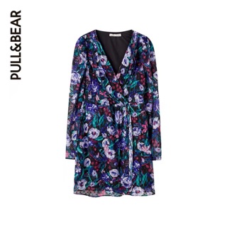(Sẵn) Váy hoa Pull&Bear auth canh sale,kèm ảnh thật