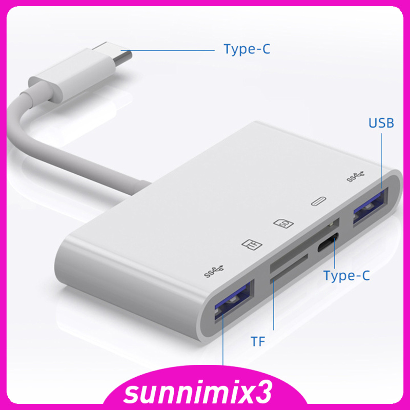 Đầu Đọc Thẻ Nhớ Đa Năng 5 Trong 1 Usb 3.0 Cho Macbook | BigBuy360 - bigbuy360.vn