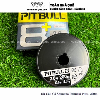 Dù Câu Cá Shimano Pitbull 8 Plus - 200m