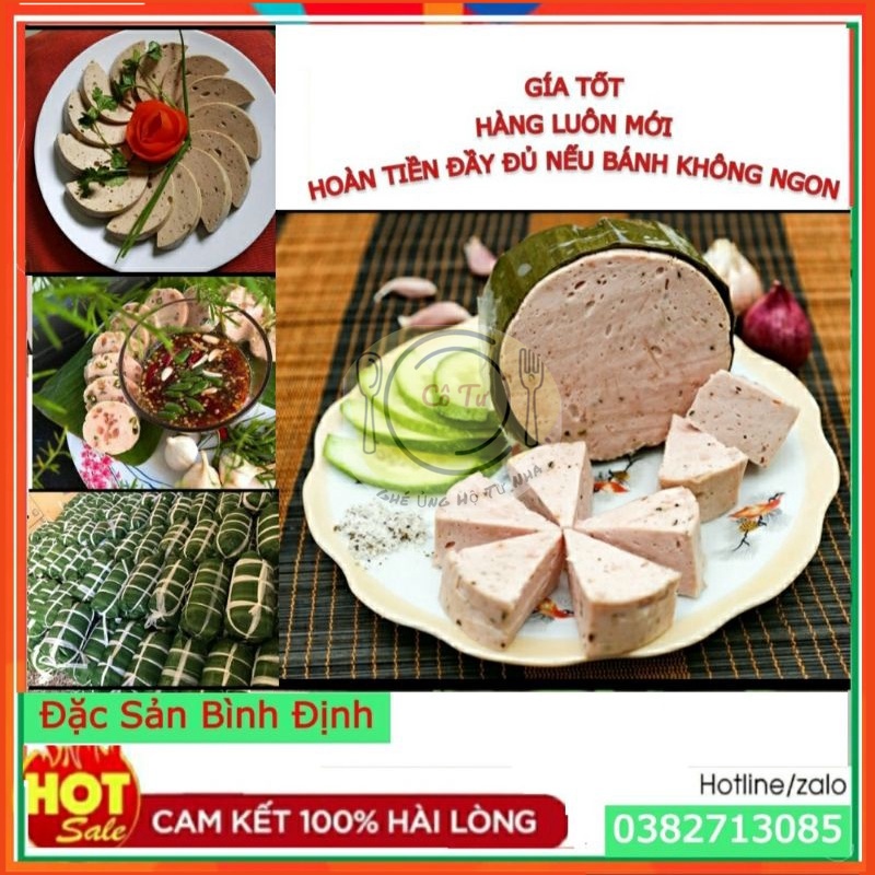 2 Chả LỤA Cô 4 Đặc Sản Bình Định