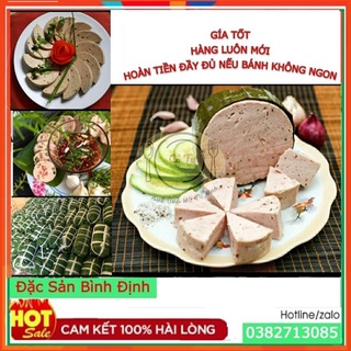1 Chả Lụa(heo) Cô 4 Đặc Sản Bình Định  (1 cây 500gr)