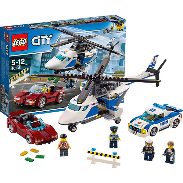 Lego City - Lepin 02018 , Bela 10656 ( Xếp Hình Cuộc Truy Bắt Tội Phạm 318 Mảnh )