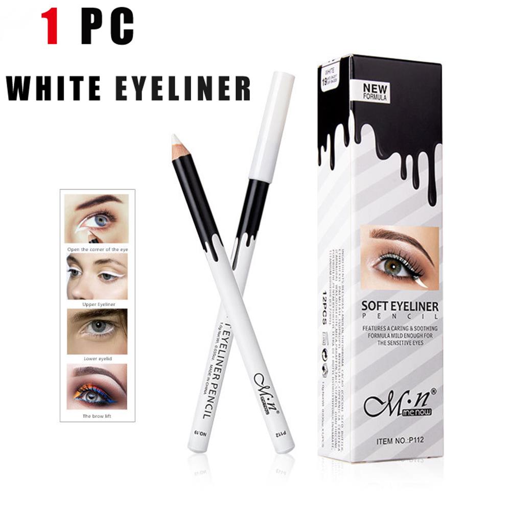 [Hàng mới về] Bút kẻ mắt trang điểm màu trắng lấp lánh lâu trôi chống thấm nước