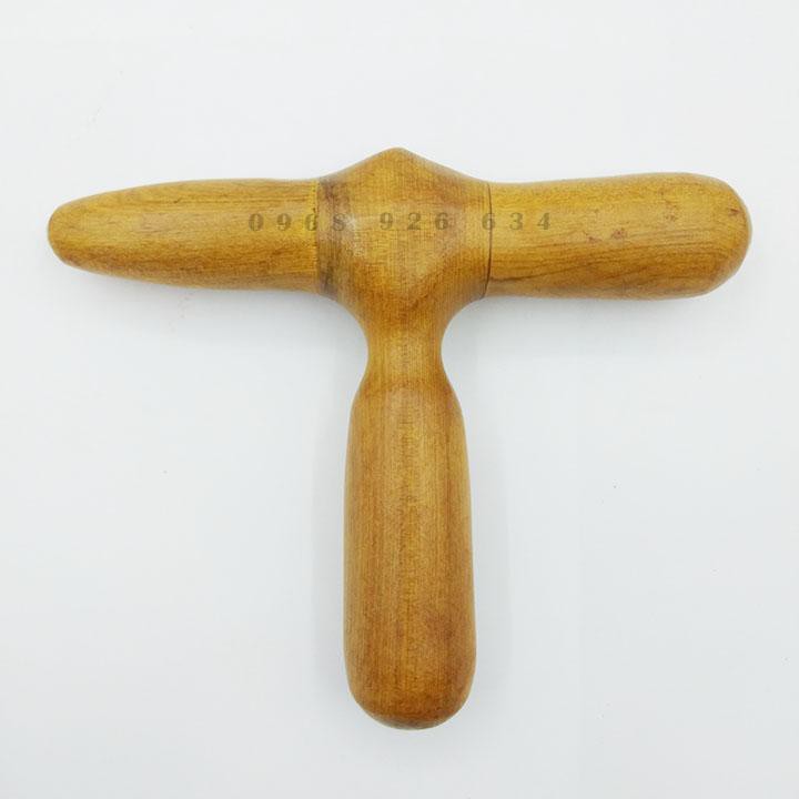 Dụng cụ massageFREESHIPDụng cụ massage bằng gỗ hình chữ thập