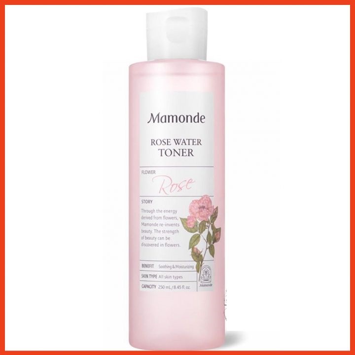 Nước Hoa Hồng Kiềm Dầu, Se Khít Lỗ Chân Lông Mamonde Toner 250ml Chính Hãng Nhà Thuốc