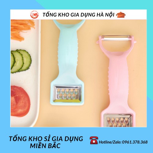 [Mã LIFEHLSALE2 giảm 10% đơn 0Đ] Nạo Gọt Củ Quả Thông Minh 2in1- Nạo Dài 2 Đầu Lúa Mạch 88235 Tổng Kho Sỉ Gia Dụng