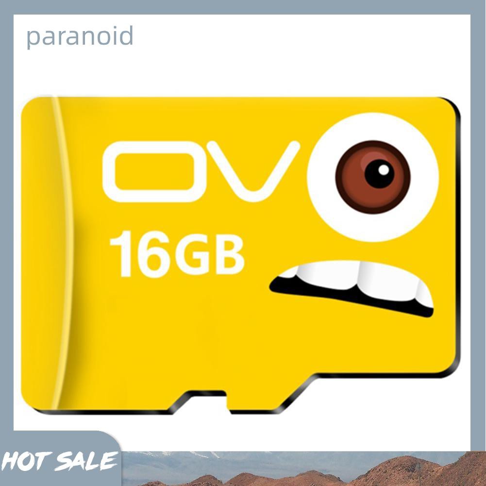 Thẻ Nhớ Paranoid OV CLASS 10 Micro SD 10 MB / s Tốc Độ Cao C10 Phone MP3 TF