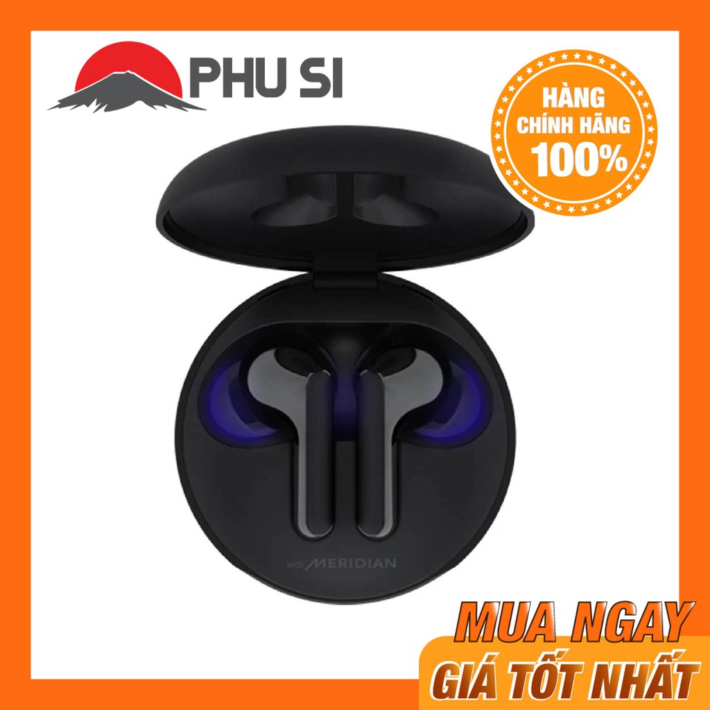 [Mã ELTECHZONE giảm 6% đơn 500K] Tai nghe không dây LG Tone Free HBS-FN6 - Hàng Chính Hãng - Màu Đen