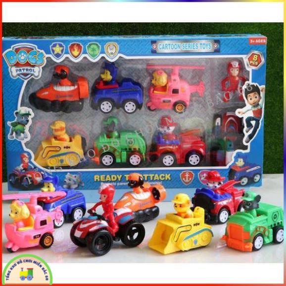 Chó cứu hộ đồ chơi Paw Patrol A8 A9 A11 mô hình 6 con 7 con 8 con 9 con đồ chơi cho các bé TKMB68