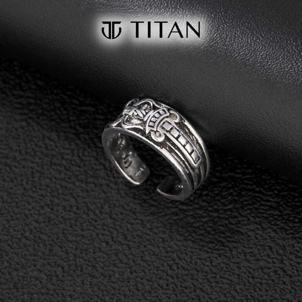 Nhẫn Nam Nữ Chrome Hearts thanh kiếm Dagger, nhẫn thời trang CH ring unisex freesize màu bạc 925 hiphop TITAN SHOP