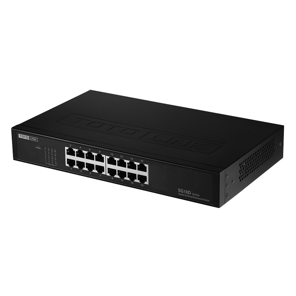 [Mã 254ELSALE giảm 7% đơn 300K] Bộ chuyển đổi Switch Totolink SG16D-Hàng chính hãng