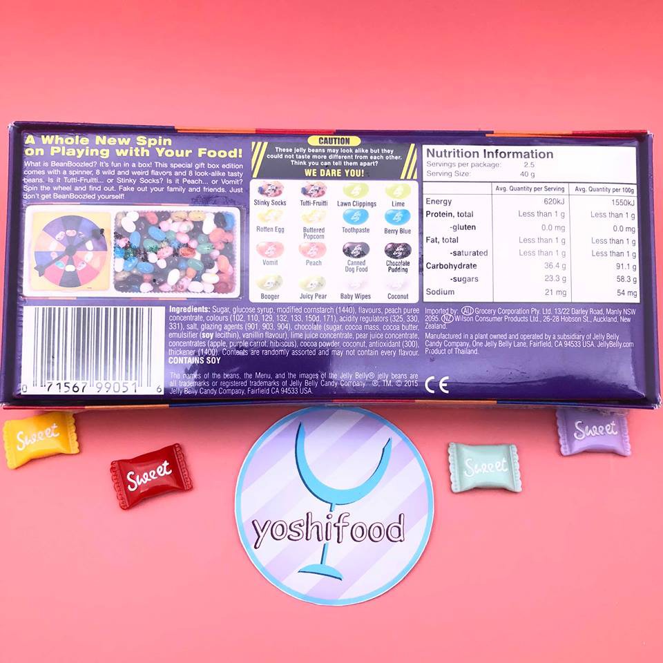 Kẹo thối Bean Boozled Vòng xoay 100gr