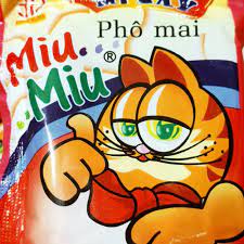 10 gói mì tôm trẻ em Miu Miu 20g