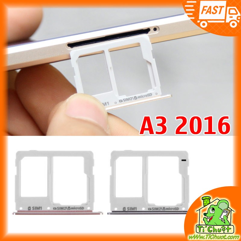 Khay sim Samsung A3 2016 A310 ZIN