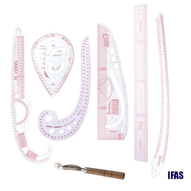 Bộ 7 Thước May Quần Áo Đa Năng