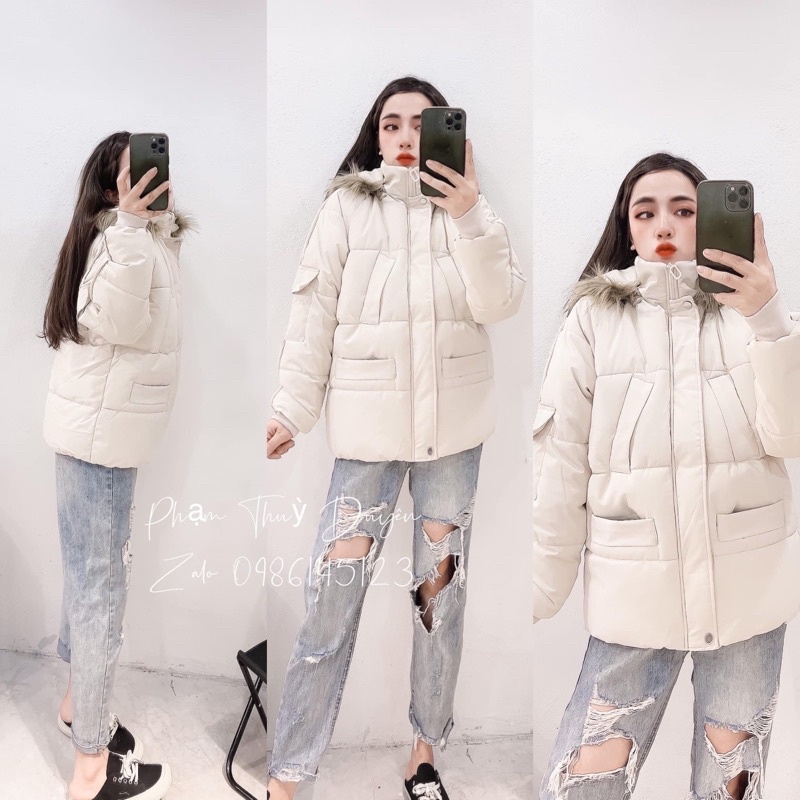 ÁO PHAO BÉO MŨ LÔNG. ẢNH THẬT | BigBuy360 - bigbuy360.vn