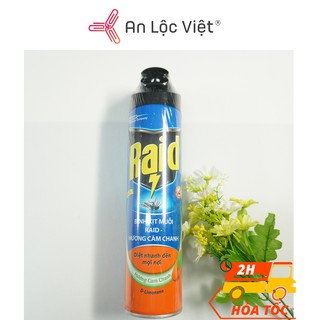 Chai xịt muỗi và côn trùng RAID 600ml