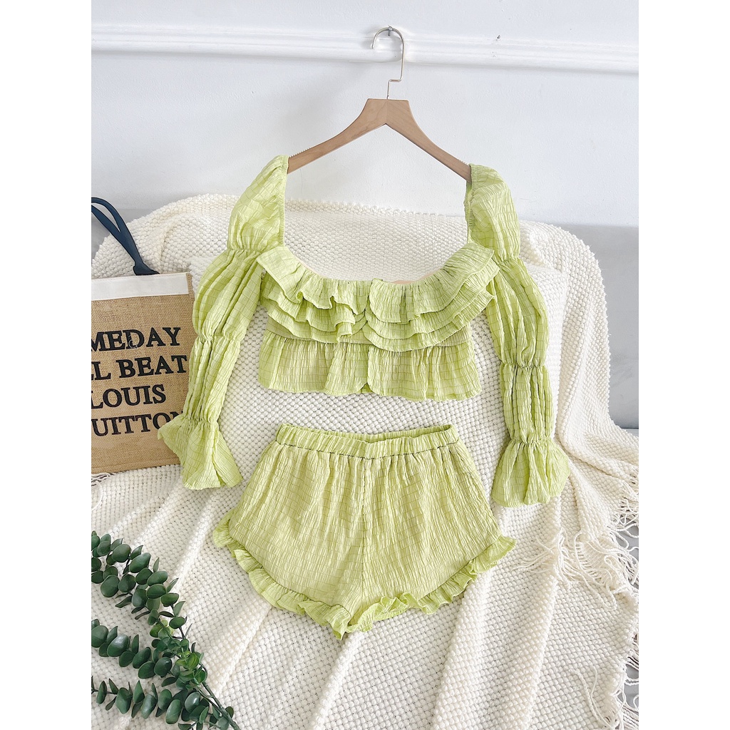 Set áo TD bèo nhúng