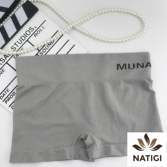 Quần GEN Bụng  MUNAFIE QGB08 Quần Mặc Váy Dạng Đùi Nịt Bụng GEN Định Hình 7cm Xuất Nhật