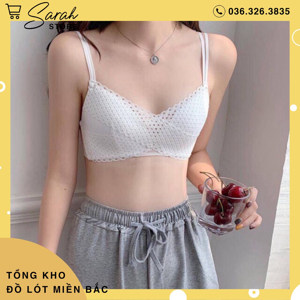 Bộ Đồ Lót Sweet Girl Nâng Ngực Đệm Mỏng Không Gọng 994 | BigBuy360 - bigbuy360.vn