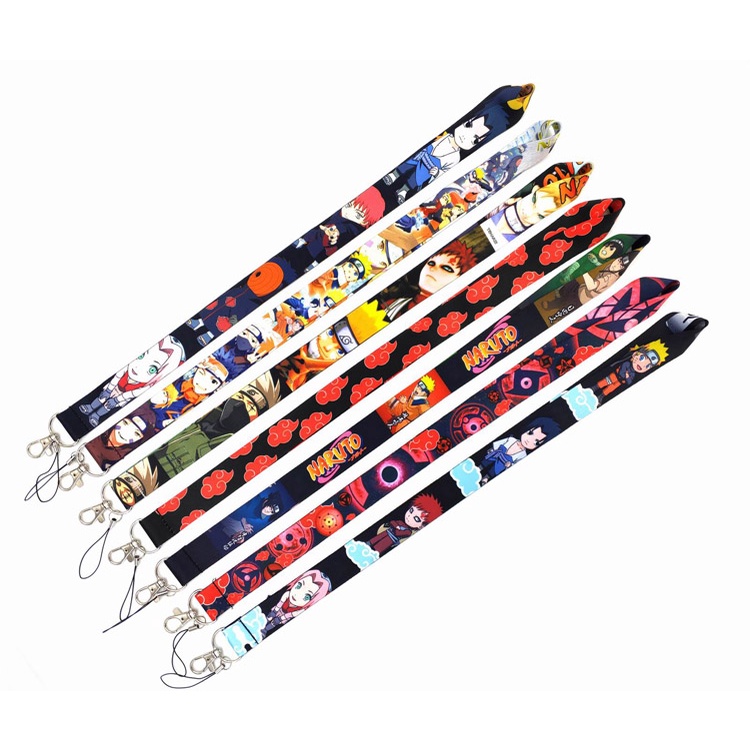 Dây Đeo Thẻ ID / Điện Thoại Chống Rơi Hình NARUTO 7 Màu Tùy Chọn