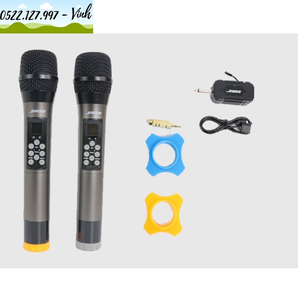 Micro không dây đa năng Boss QM-71 - Hàng Chính hãng - Gia Khang Shop