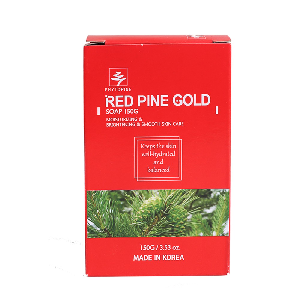 [CHÍNH HÃNG] Xà Bông Sạch Da Phytopine Red Pine Gold Hàn Quốc 150g