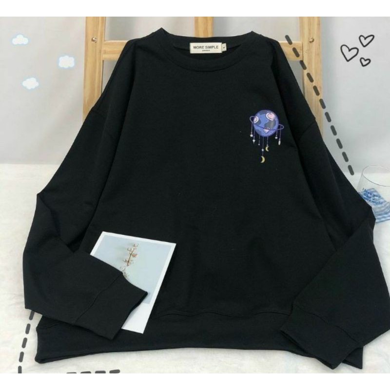 Áo sweater quả cầu siêu cute