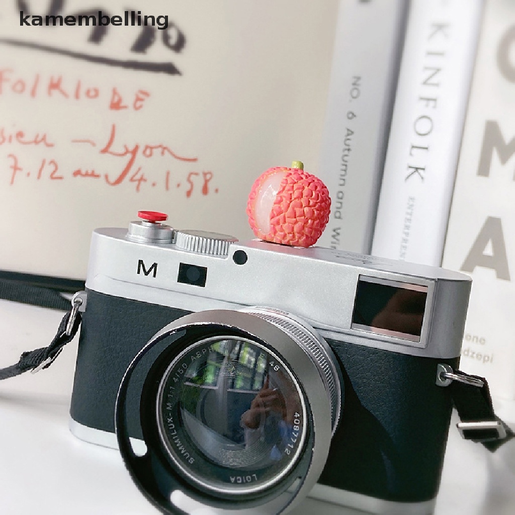 Vỏ bảo vệ đèn pin hình trái cây hoạt hình 3D cho Canon Nikon Fuji
 | BigBuy360 - bigbuy360.vn