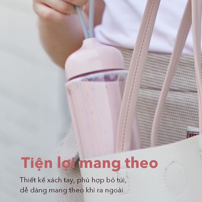 Máy xay sinh tố cầm tay SAMONO SW-Z7 đa năng công suất lớn có thể nghiền đá chính hãng