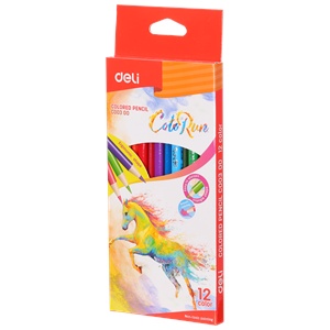 Bút chì màu  Deli 12 màu/18 màu/24 màu/36 màu - EC00300/EC00310/EC00320/EC00330