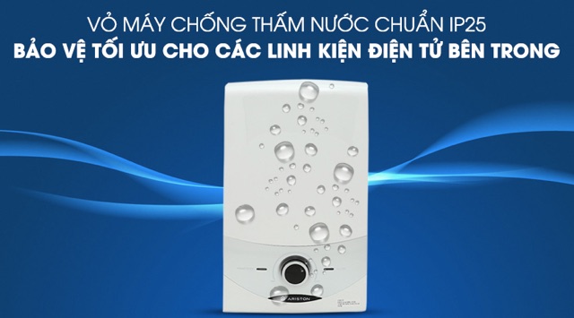 Máy nước nóng có bơm trợ lực Ariston SM45PE-VN - Hàng công ty.