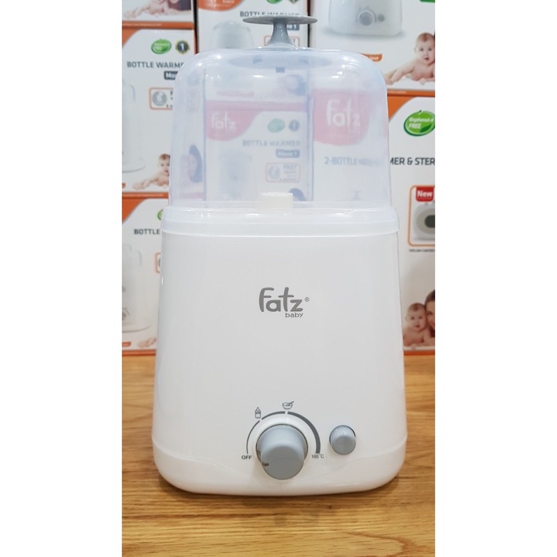 Máy hâm sữa tiệt trùng 2 bình FATZBABY - DUO 1 - FB3012SL