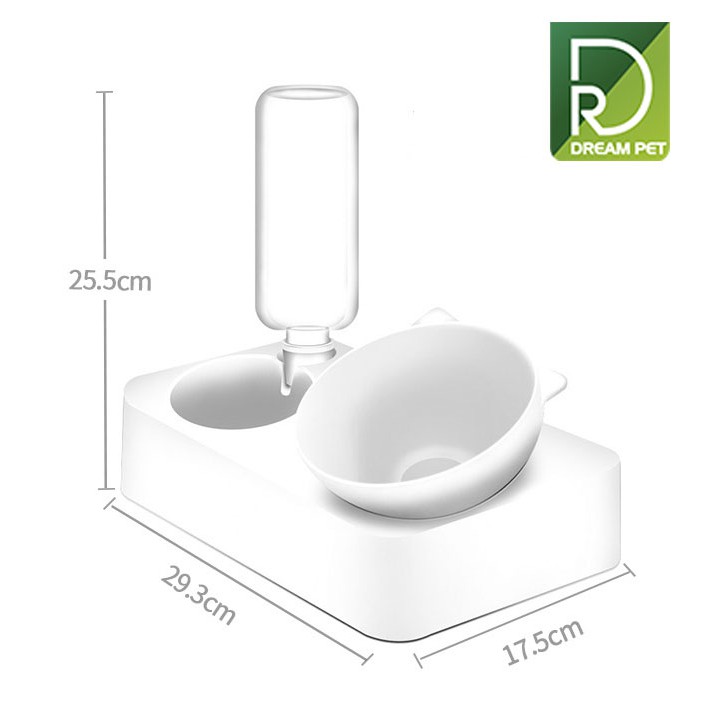 BÁT ĂN CHÓ MÈO - TỰ ĐỘNG CẤP NƯỚC 2 IN 1 DÀNH CHO CHÓ MÈO - CHÍNH HÃNG