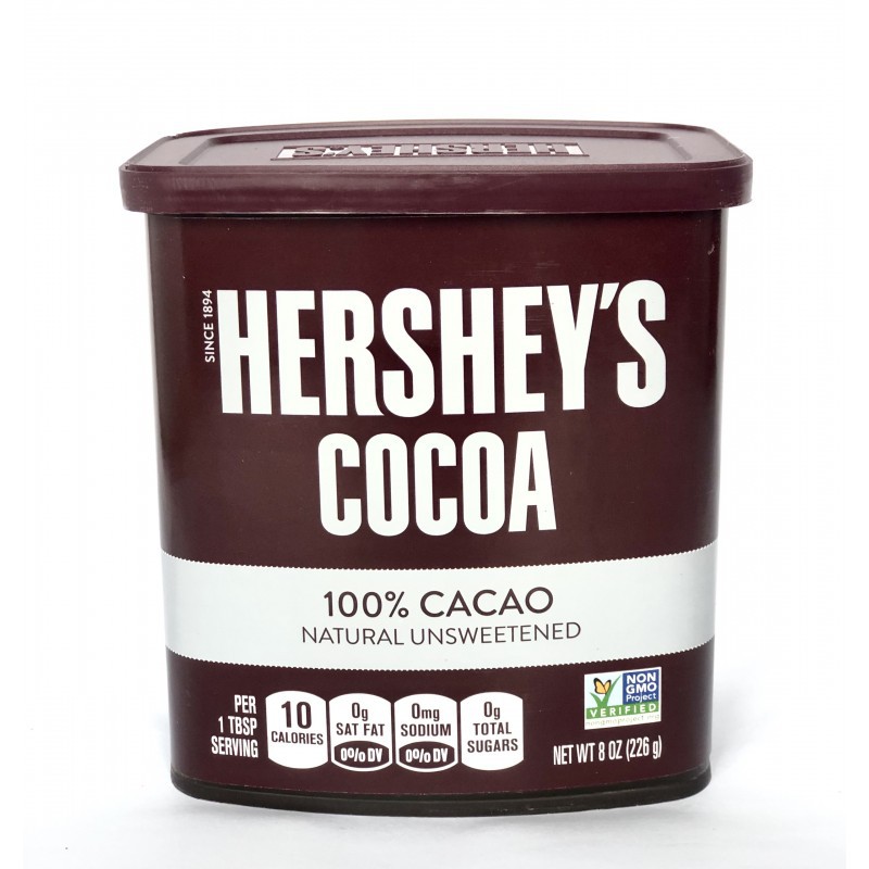 Bột CACAO TỰ NHIÊN KHÔNG ĐƯỜNG HERSHEY'S 226g CỦA MỸ