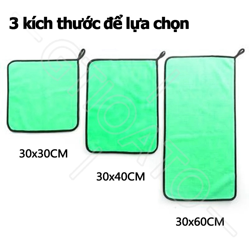 GTIOATO Khăn Lau Xe Mềm ThấM HúT Khăn Lau Xe Ô Tô Lông Cừu San Hô Khăn Rửa Xe KhăN Lau Xe Ô Tô ChuyêN DụNg KhăN Lau Oto ChuyêN DụNg