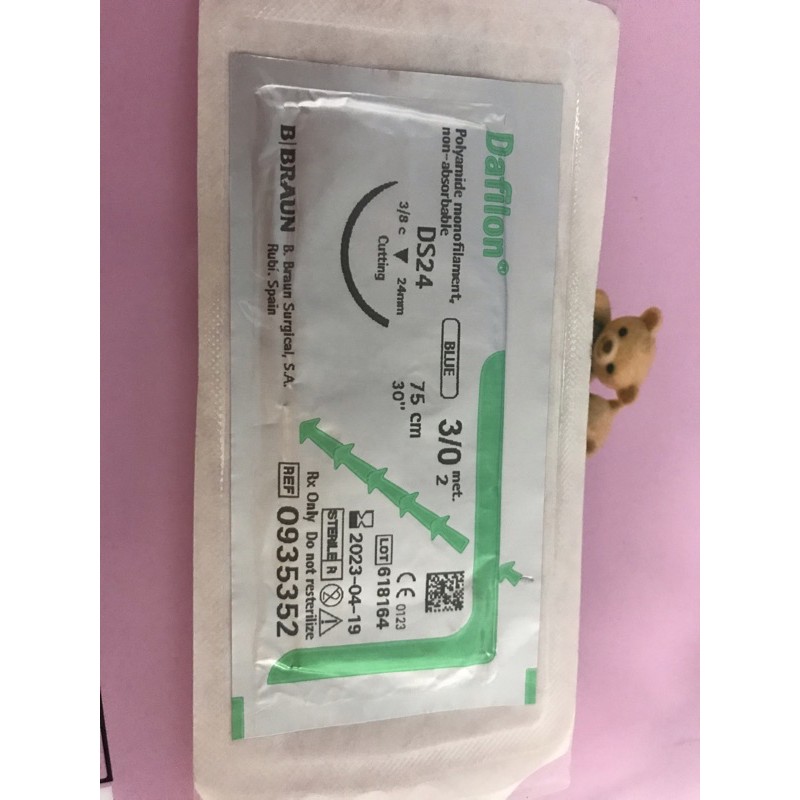 chỉ khâu vết thương / chỉ nilon / dafilon