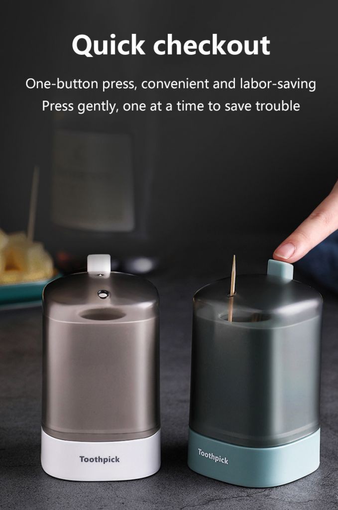 Hộp Đựng Tăm Xỉa Răng Tự Động Sáng Tạo Tiện Dụng