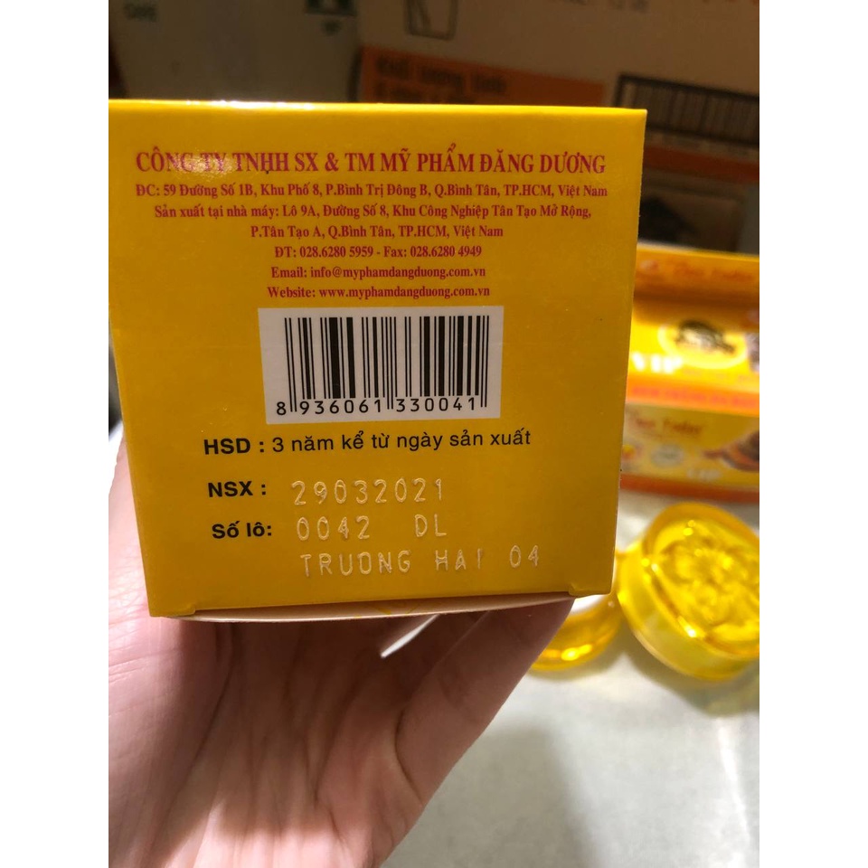 Kem dưỡng trắng da vip ban đem 15g