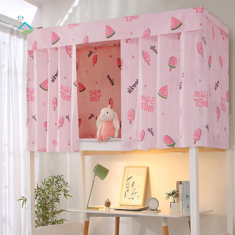 Rèm che giường ký túc xá 4 / 4.5 inch kèm dây treo độc đáo