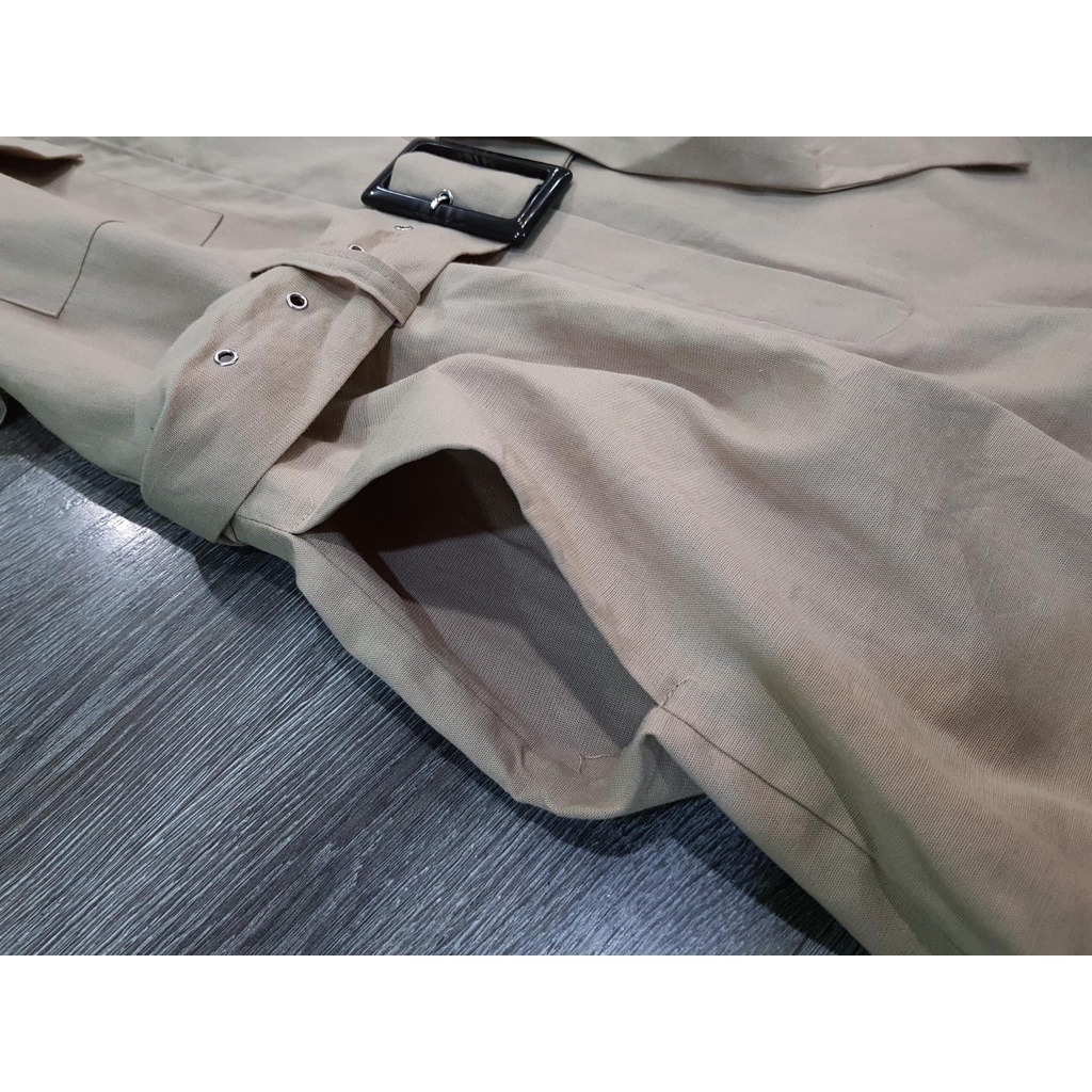 Bộ jumpsuit nhà Xoài dư xịn - kiểu quần short liền áo sơ mi trẻ trung