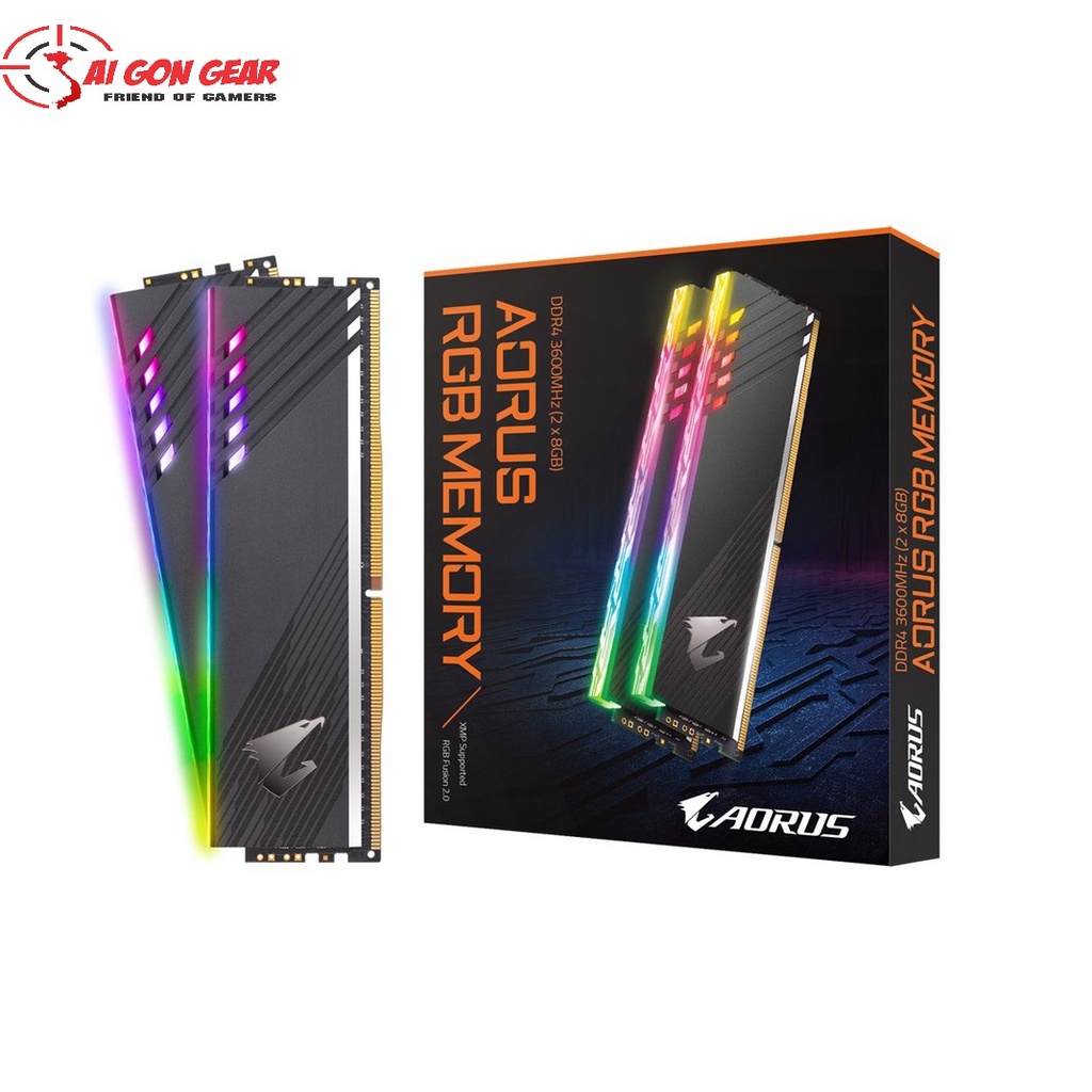 Ram DDR4 Gigabyte 16G/3333 Aorus RGB